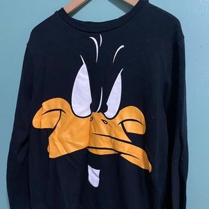 Warner Bros x Forever21 Daffy Duck Sweatshirt